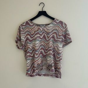 Top with cut out details